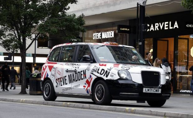 Steve Madden-Drovo taxi campaign