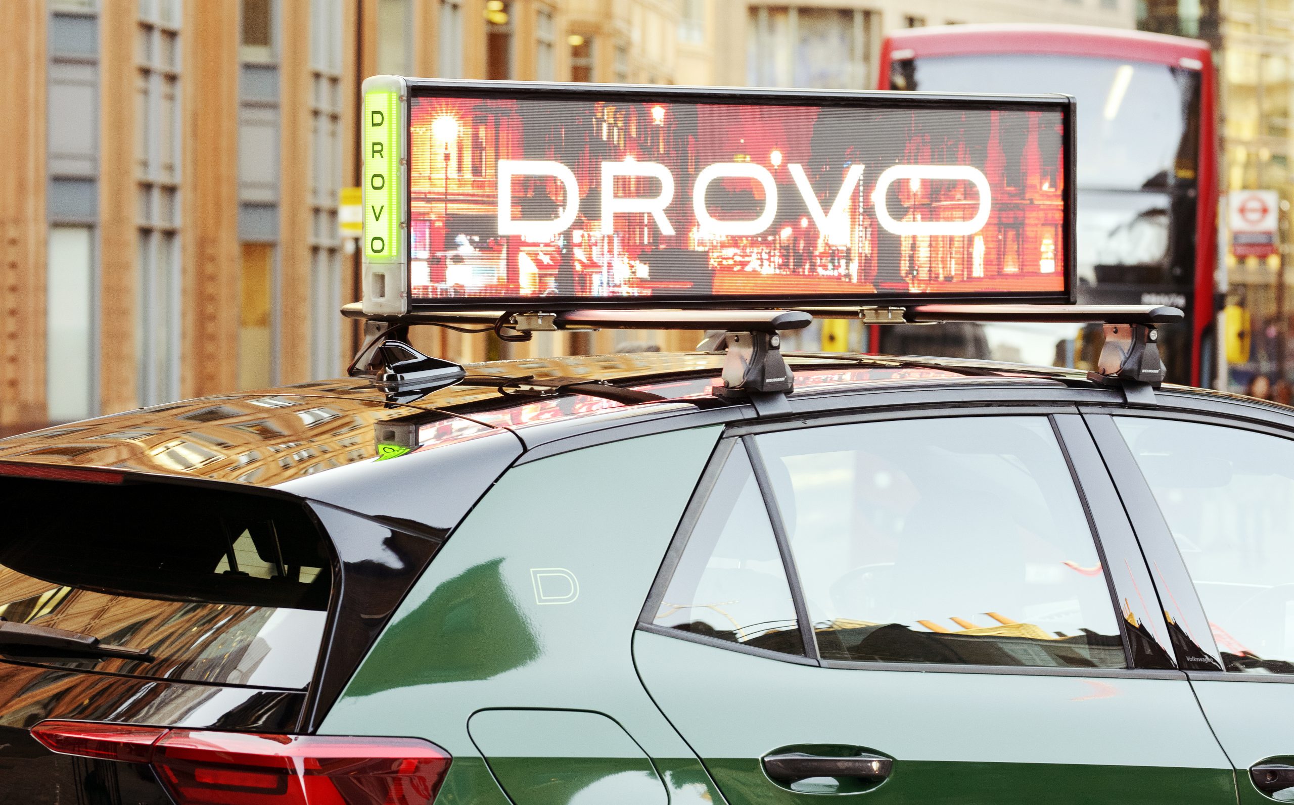 Drovo on-vehicle screen