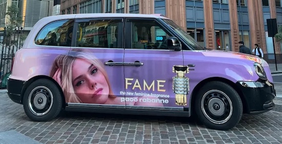 Paco rabanne taxi campaign
