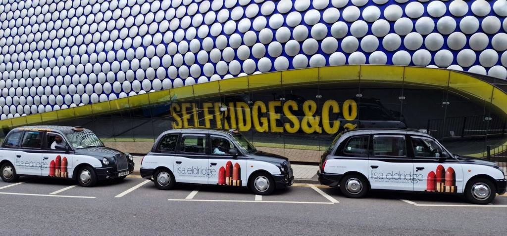 Drovo Birmingham taxi advertising campaign